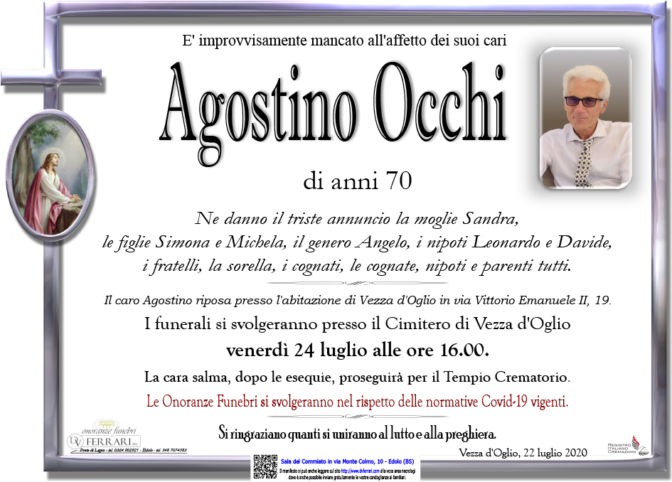 AGOSTINO OCCHI - VEZZA D'OGLIO