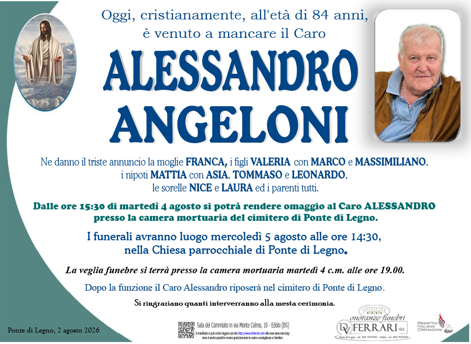 ALESSANDRO ANGELONI - PONTE DI LEGNO