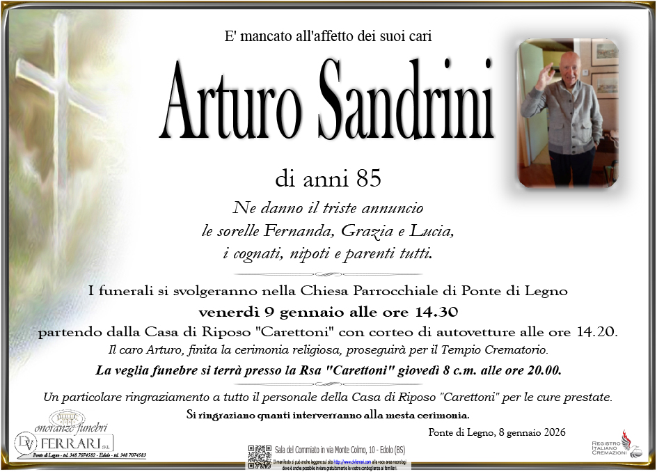 ARTURO SANDRINI - PONTE DI LEGNO