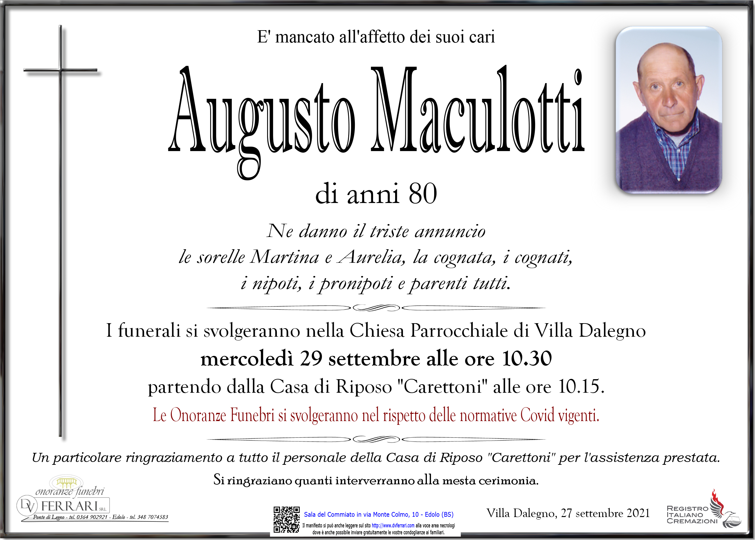 AUGUSTO MACULOTTI - VILLA DALEGNO