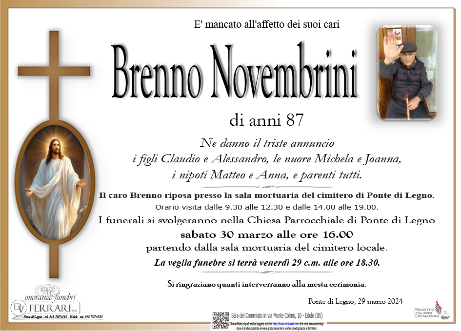 BRENNO NOVEMBRINI - PONTE DI LEGNO