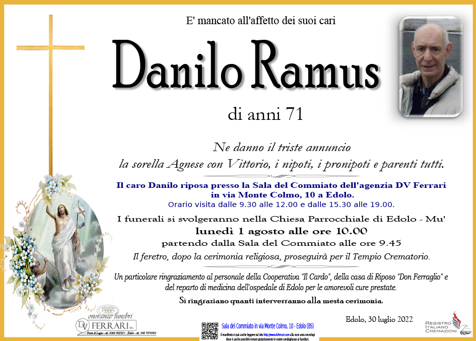 DANILO RAMUS - EDOLO