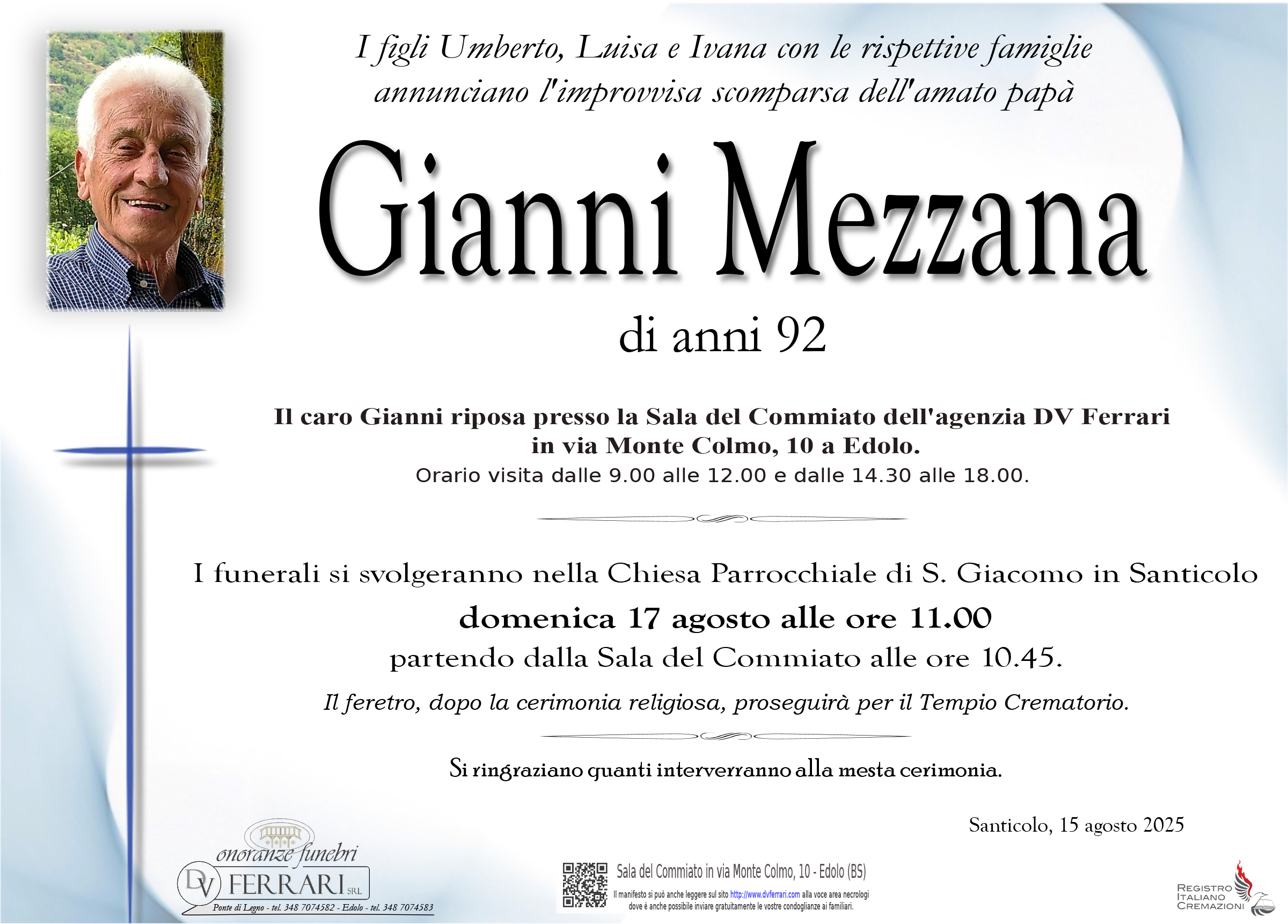 GIANNI MEZZANA - SANTICOLO