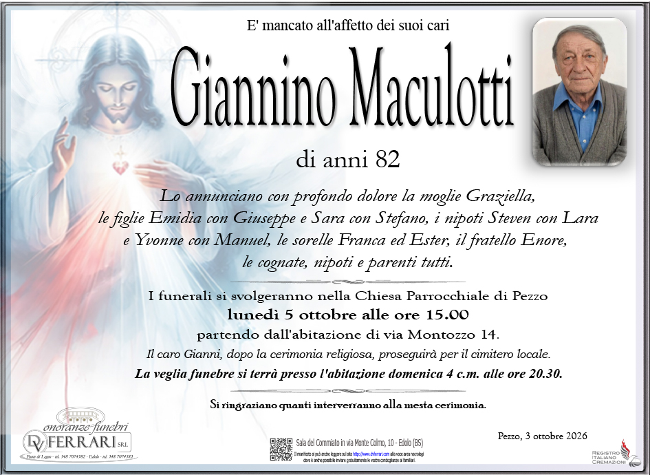 GIANNINO MACULOTTI - PEZZO