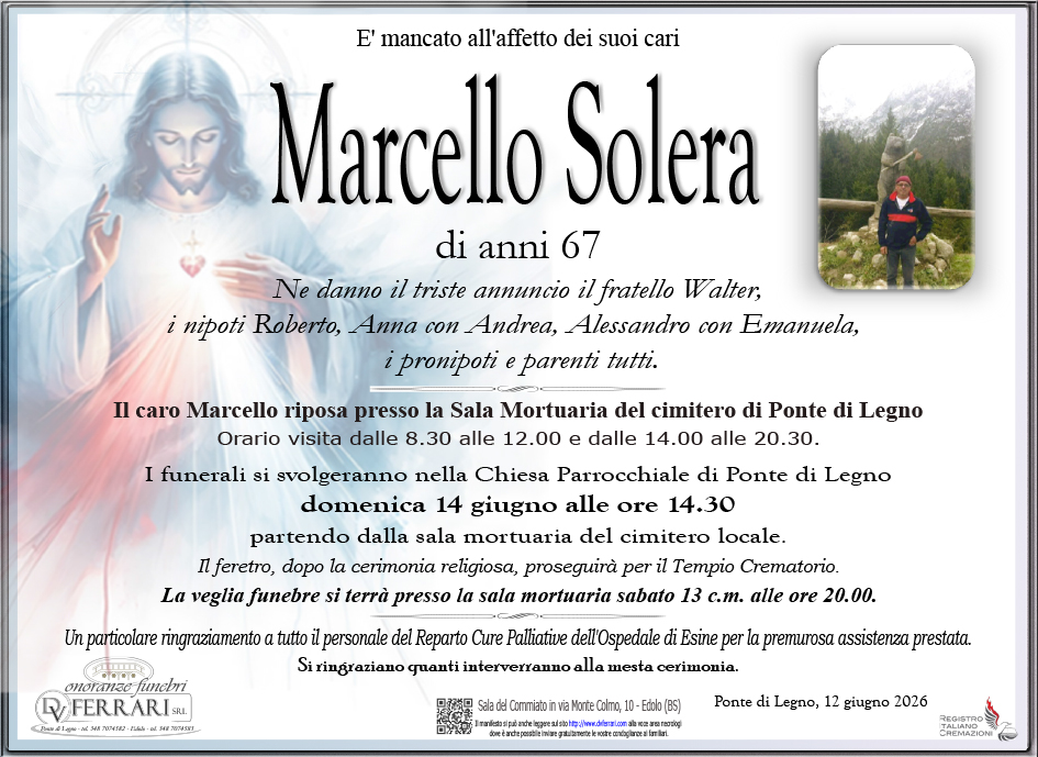MARCELLO SOLERA - PONTE DI LEGNO