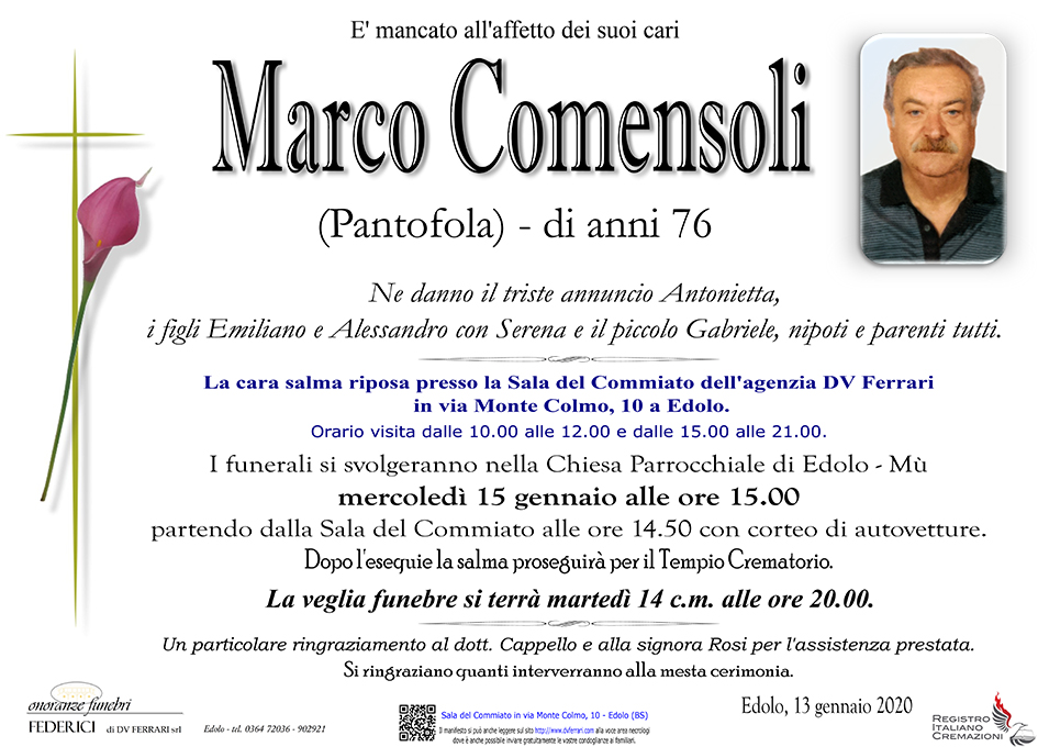 MARCO COMENSOLI - EDOLO