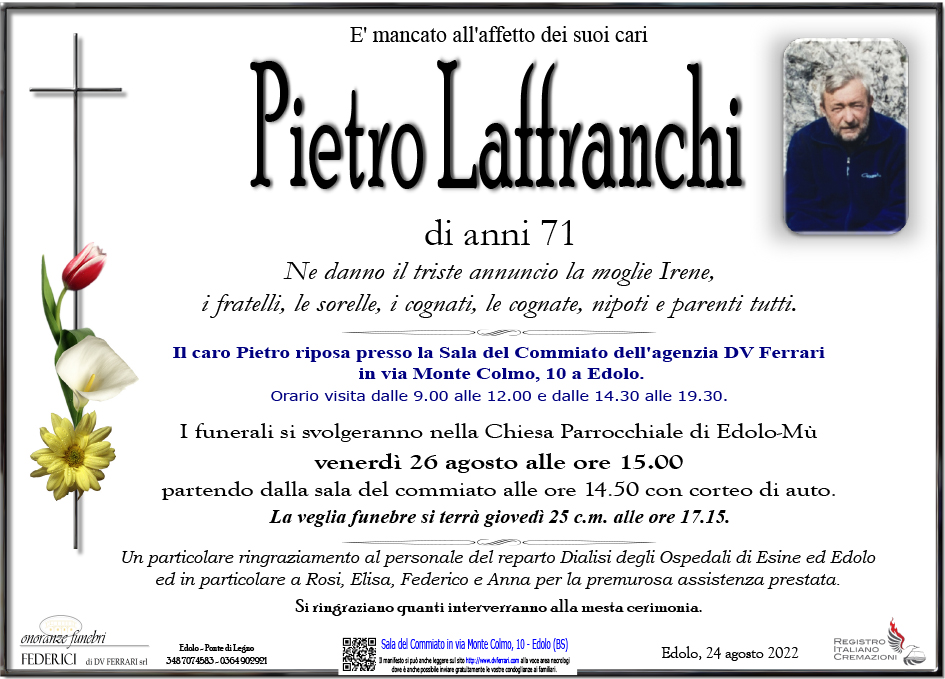 PIETRO LAFFRANCHI - EDOLO