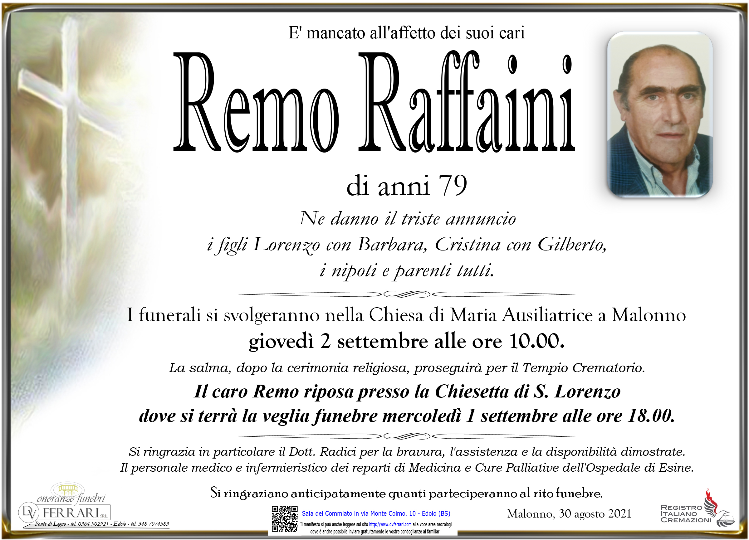 REMO RAFFAINI - MALONNO